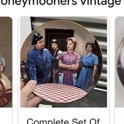 The Honey Mooners Plate 