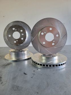 1995 Toyota Avalon Brake Rotor - Drilled Slotted