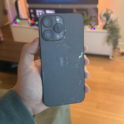 iPhone 14 Pro Max (Unlocked, Cracked Back)