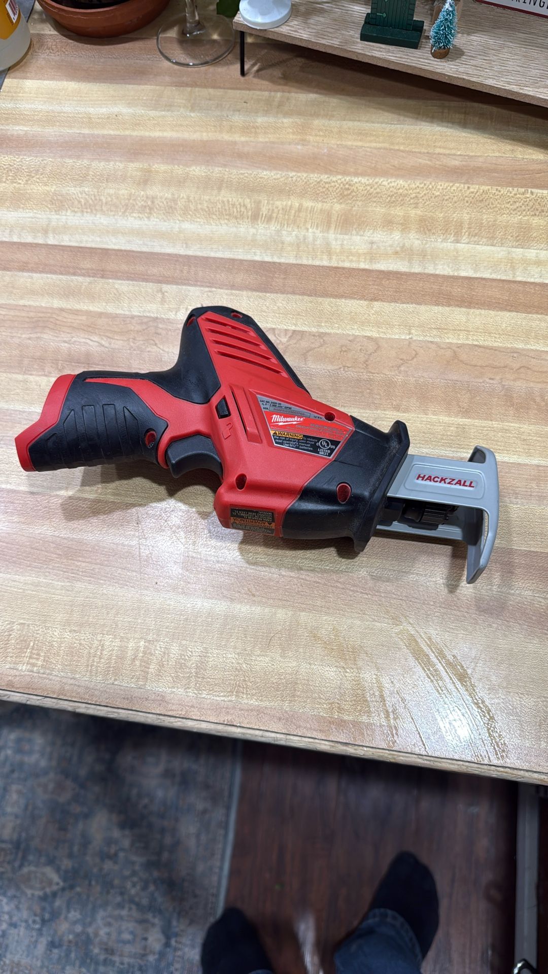 New Milwaukee 12v Hackzall 
