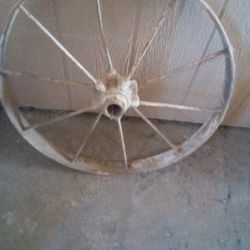 Vintage Cast Iron wheel