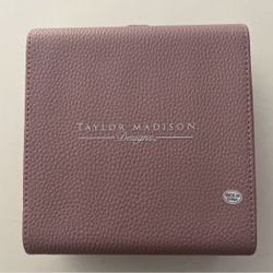Taylor Madison Designs Jewelry Box/Case/Storage Blush Pink With Blush Velvet Inside 