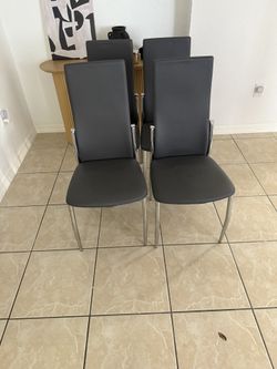Set Of 4 Dining Chairs