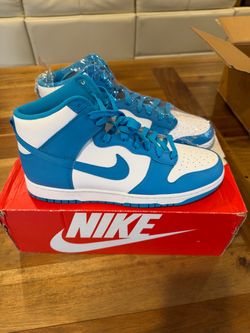 Nike Dunk High Blue White Sneakers