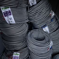 12/2 MC 250ft Wire Metal Clad Electric Wire New Roll