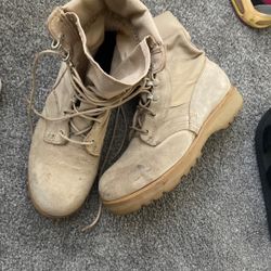 Women Military Combat Lace up Boots 