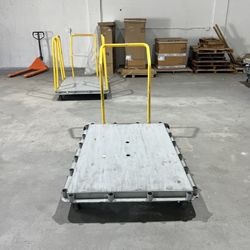 Heavy-Duty Industrial Flatbed Cart – 42 x 60 in – Warehouse / Shop / Material Handling
