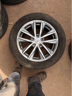Infiniti q50 17 in wheels with tire