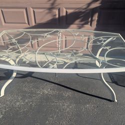 Cast Aluminum Patio Table