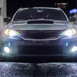 H3 LED Fogs  Bulbs 6000K Xenon White, Extremely Bright 3030 Chips H3 LED Bulbs with Projector for Car Fog Lights, Daytime Running Lights DRL 