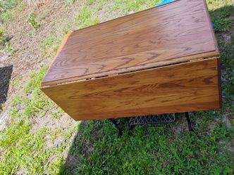 Vintage Sewing Machine Cast Iron Base table
