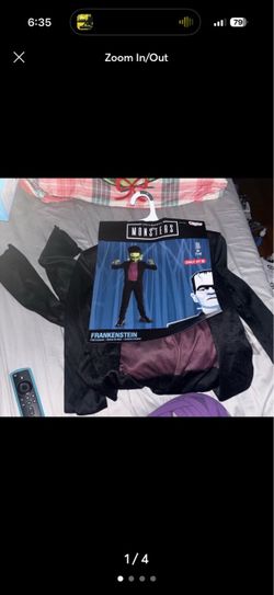 Universal monsters disguise Frankenstein child costume