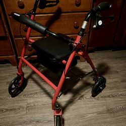 Folding WALKER with SEAT *FREE DELIVERY*