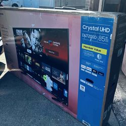 Samsung Crystal 85” Smart TV 4K