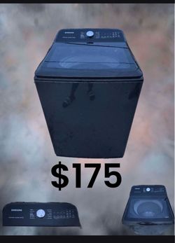 Samsung Top Load Washing Machine Black
