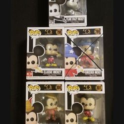Mickey Mouse set of 4 Archives Pops