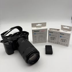 Sony Alpha a6000 Mirrorless Camera 24.3 MP with 55-210mm Zoom Lens  