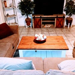 Tv Stand With Barn Doors