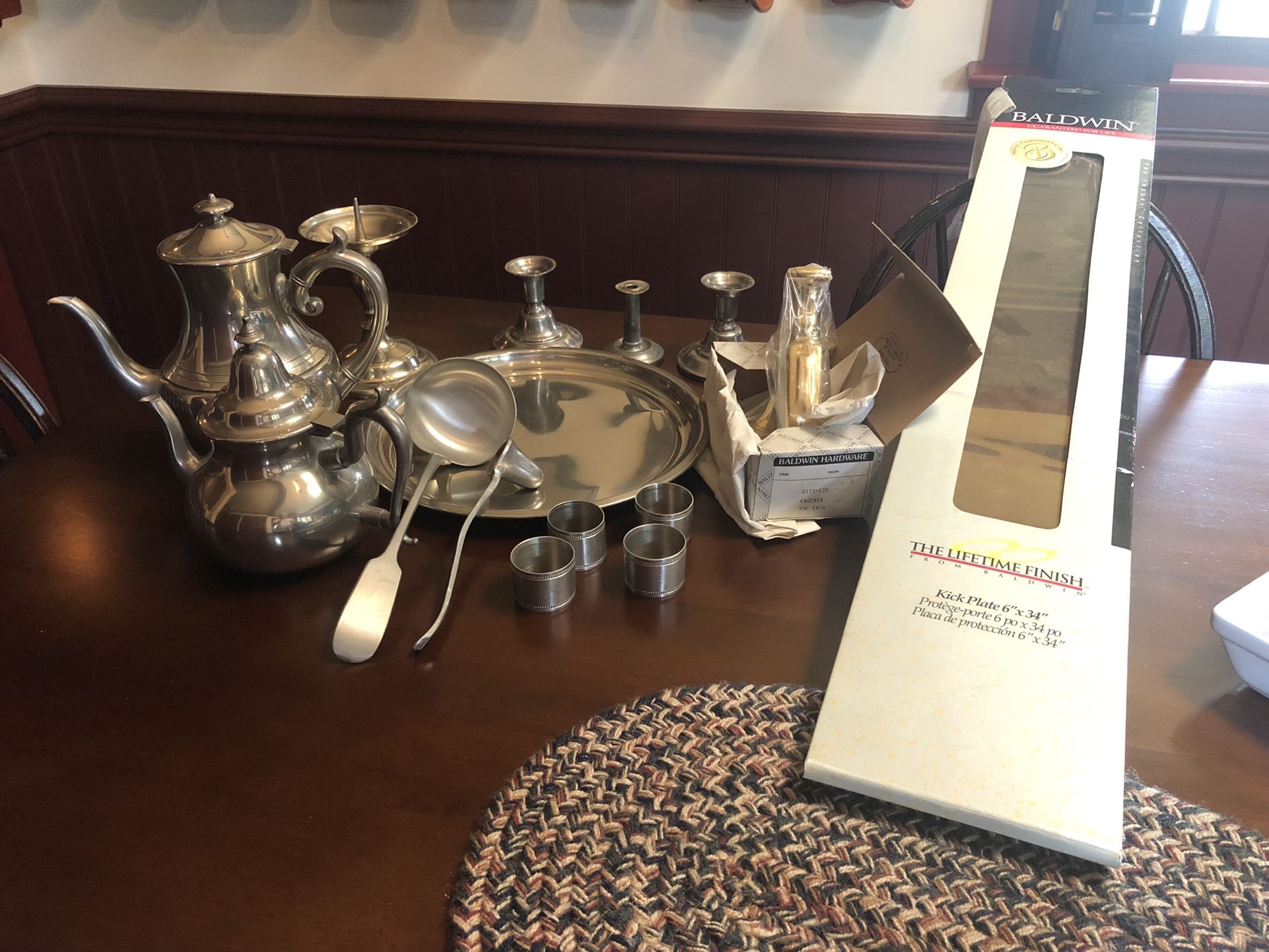 Brass and Pewter