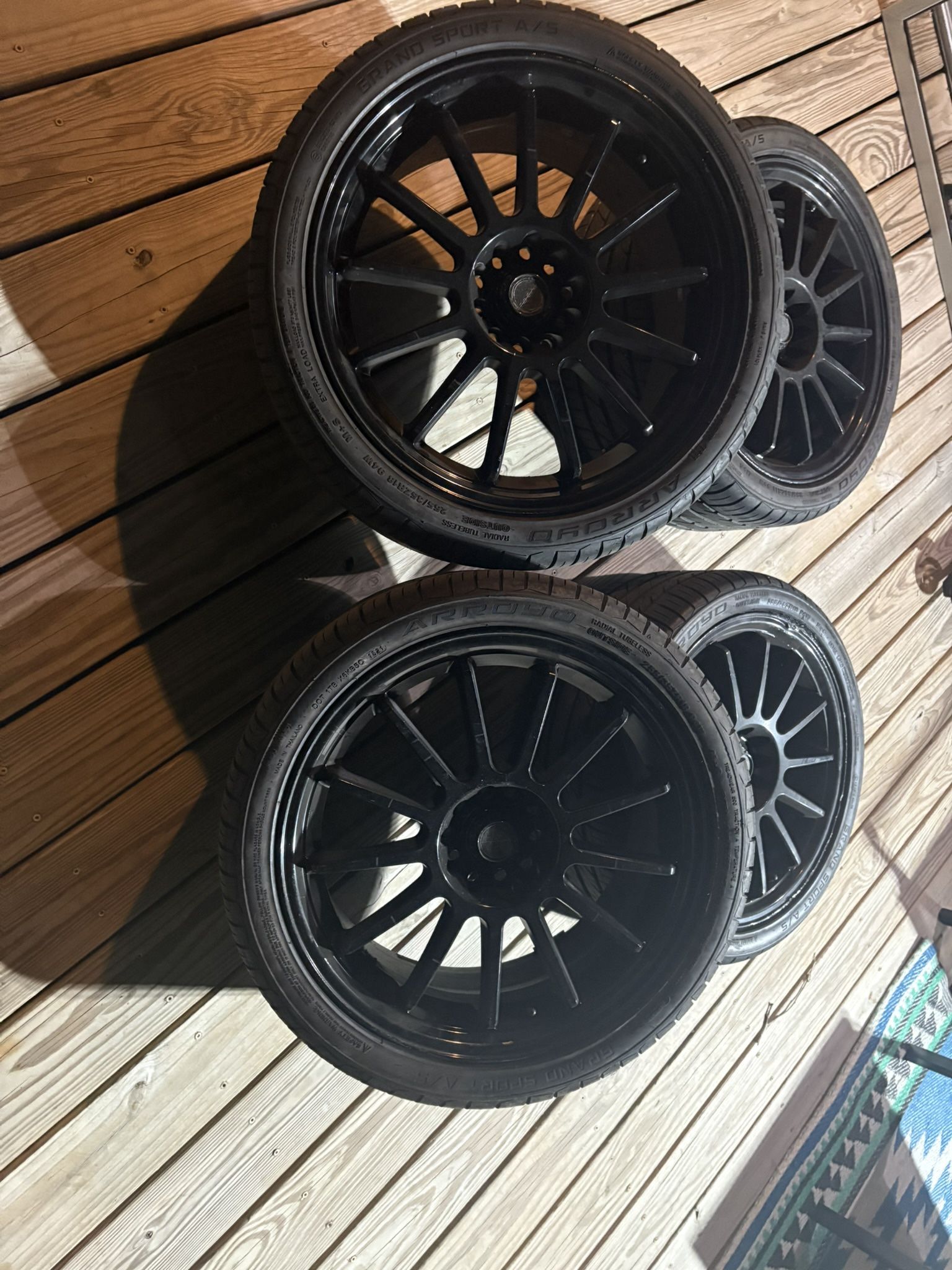 Car Tires 5x114 , 18”