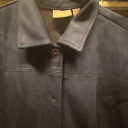 Suade Shirt/jacket.  ;MEN OR WOMAN