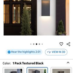 LED Outdoor Wall Scone