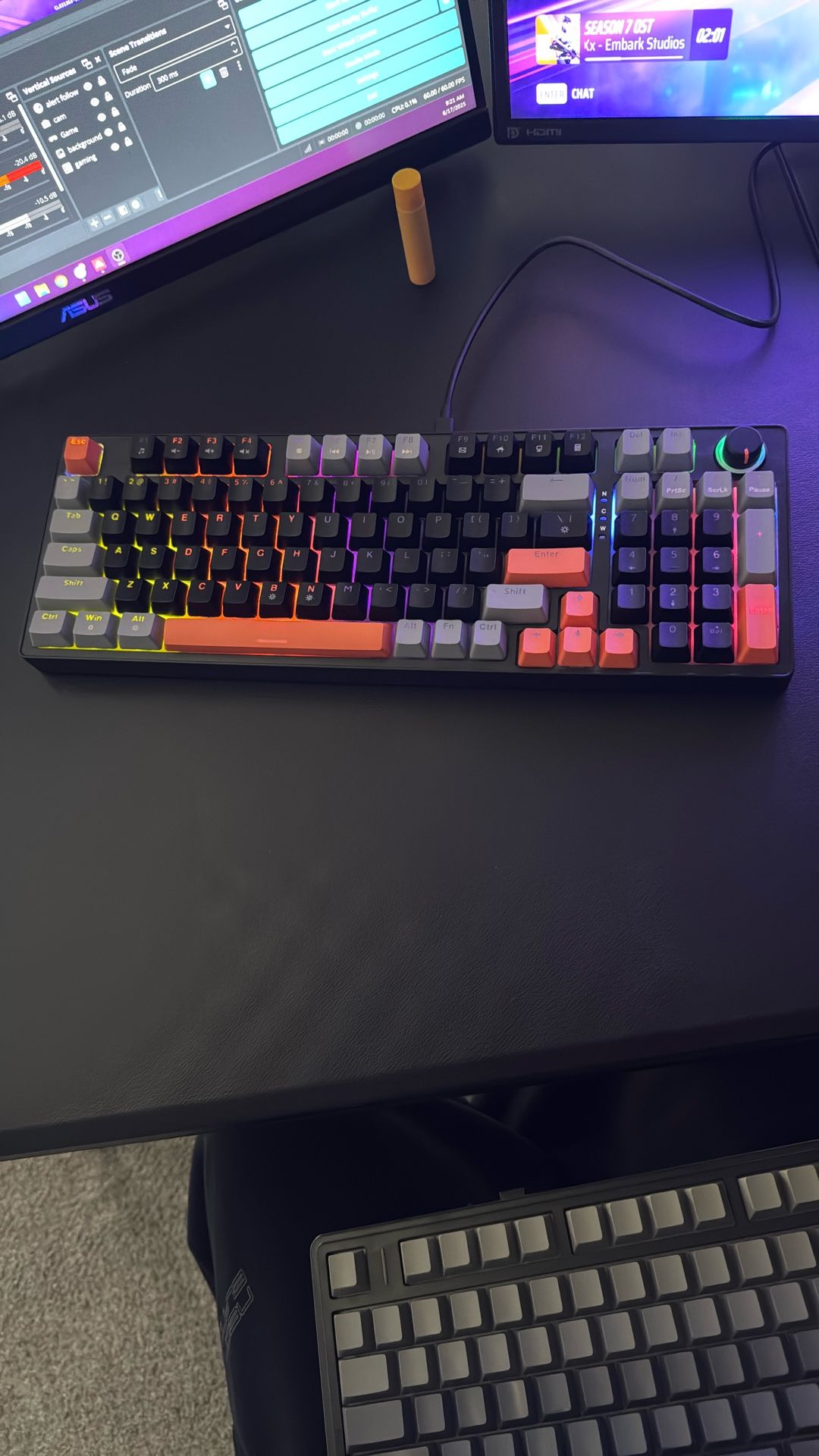 zifriend ag98 mechanical gaming keyboard