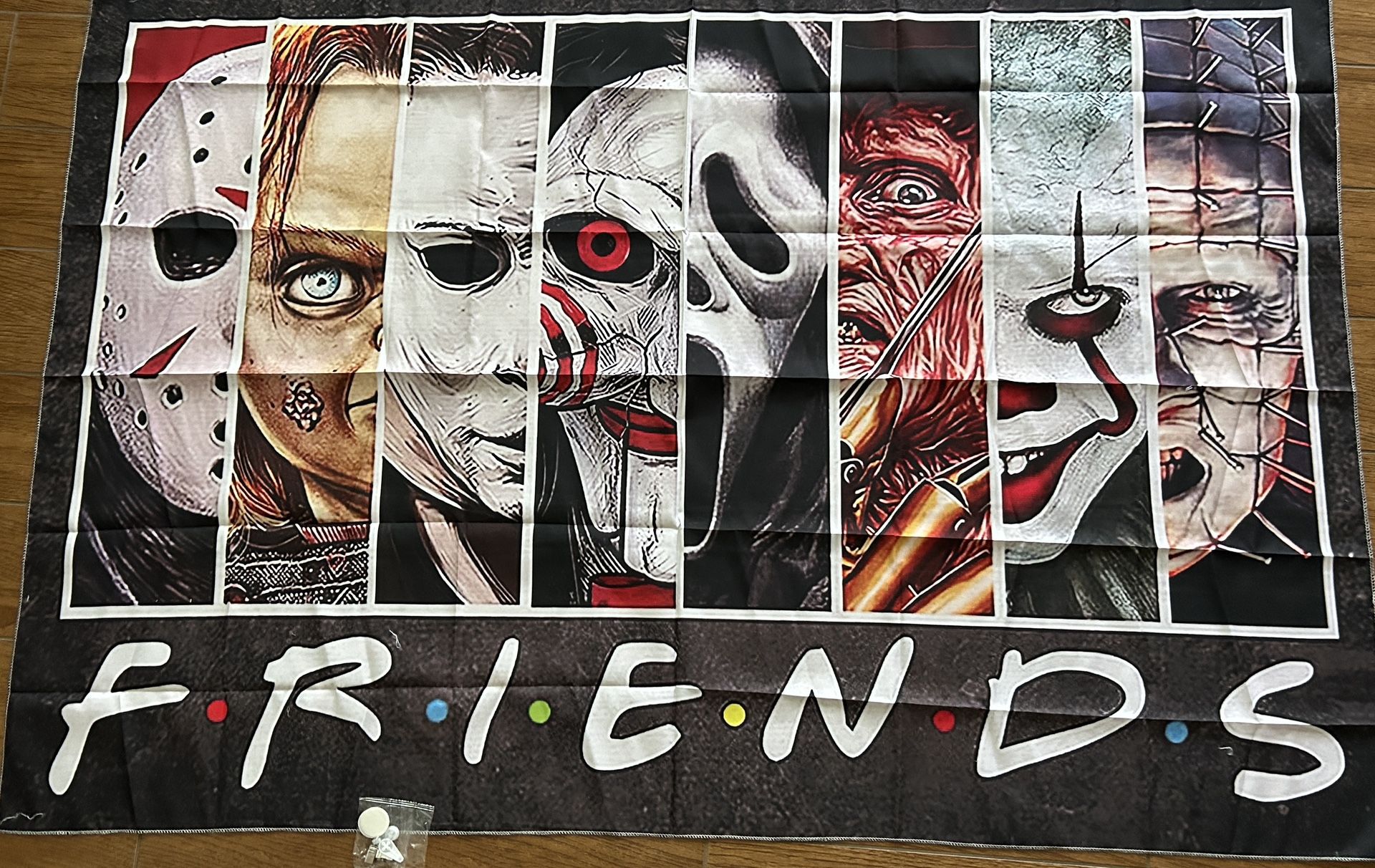 Friends Cloth Horror Movie Character Banner