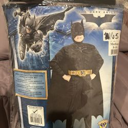 Boys Batman Costume Size Medium 8-10