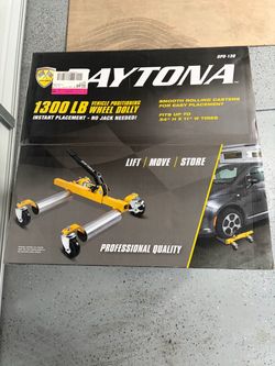 Car lift dollies