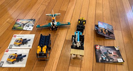 4 Lego Technic Sets - complete