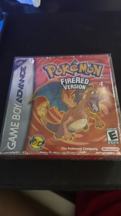 Pokemon fire red CIB