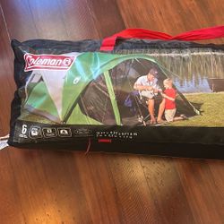 Coleman 6 Person Tent for $120