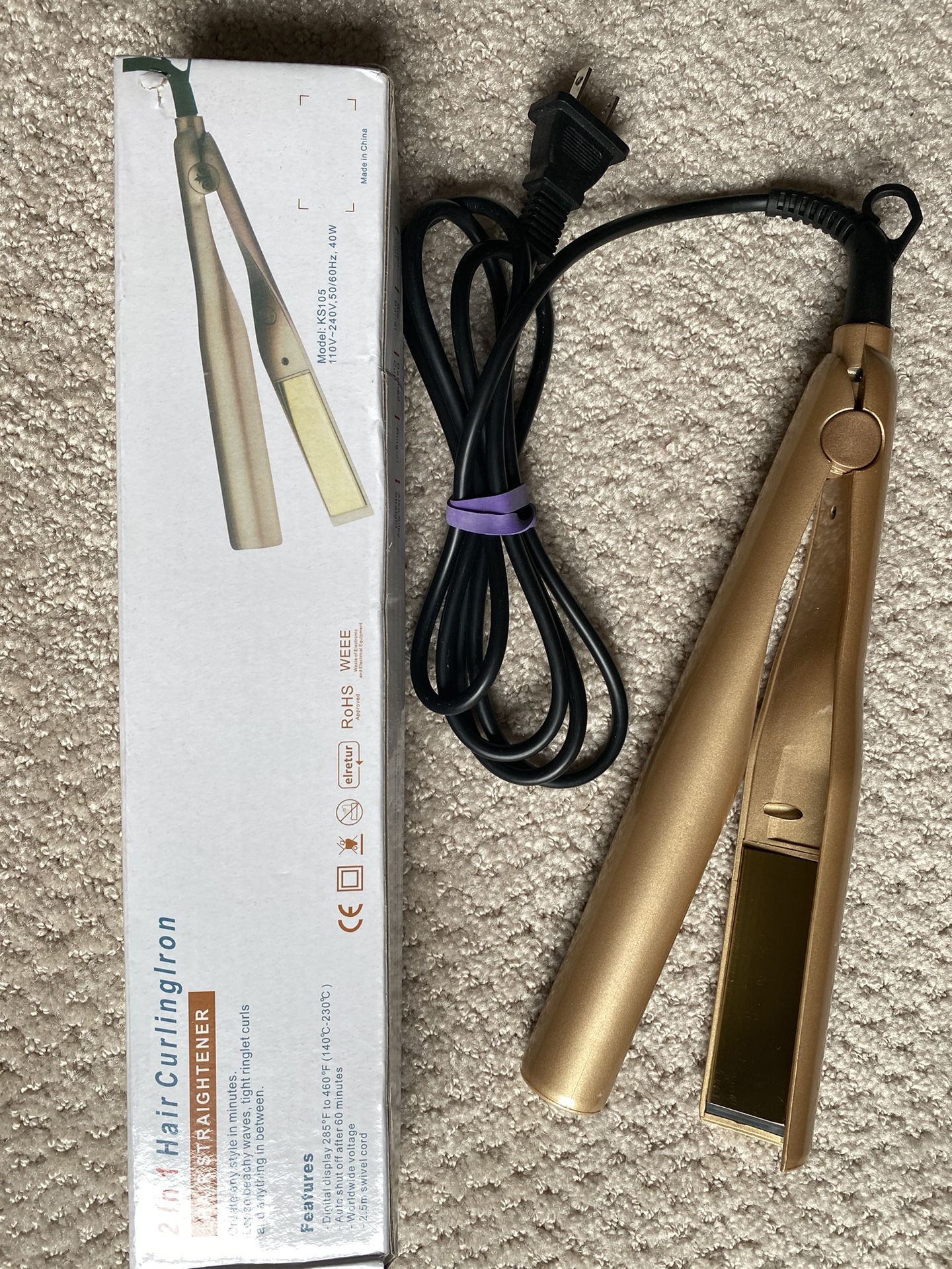 Twist 2 In 1 Hair Curling Iron
