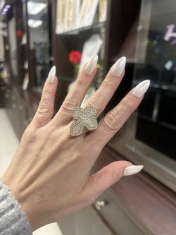 Ring Yellow Gold 14 Kt. Crucifix 