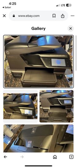 Hp 8600 All In 1 In Inject Printer,fax,web,scan And Fax