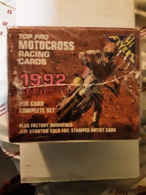 Top Pro Motocross Cards HI Flyers 1992 Series 2