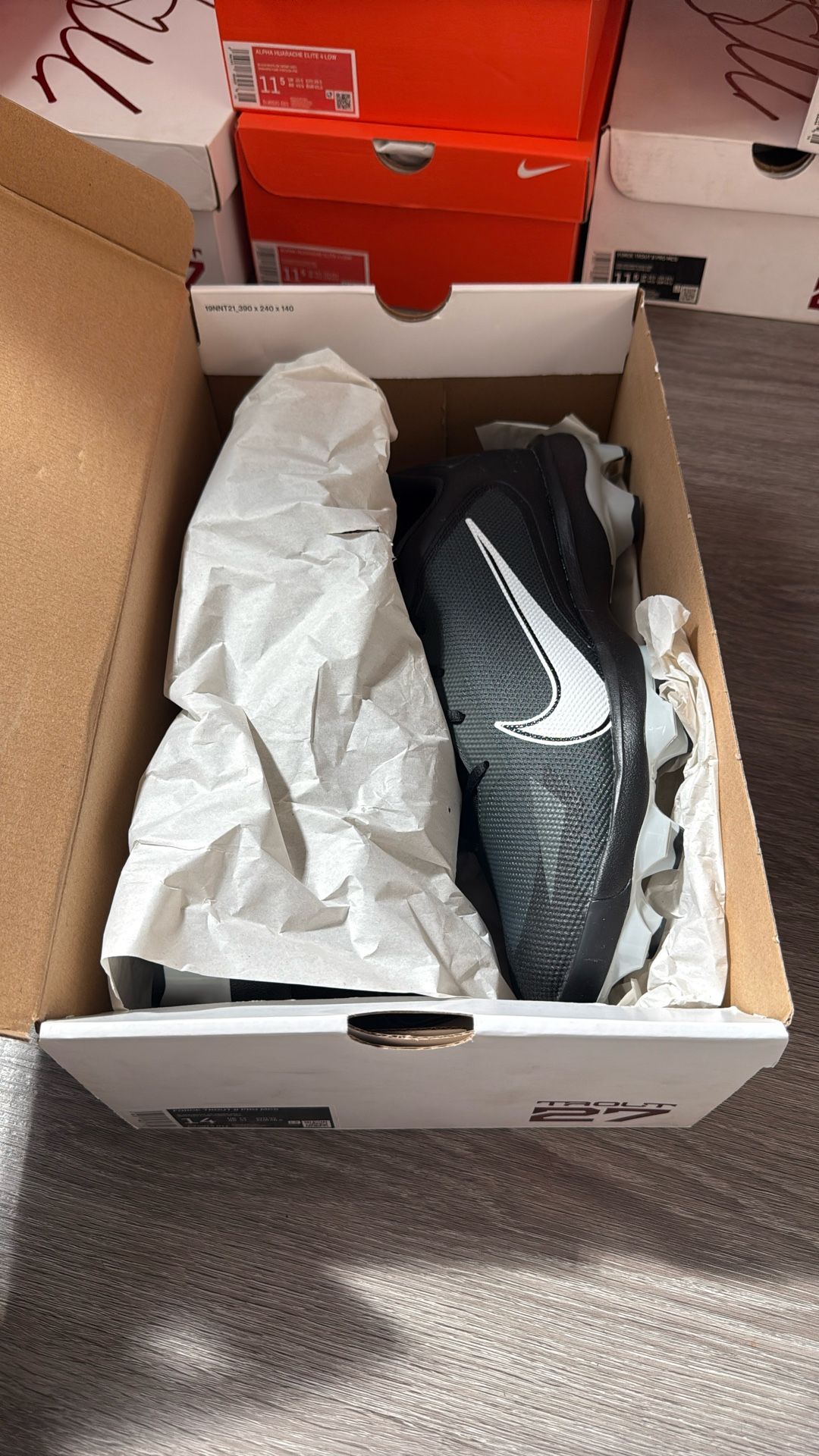 Mike Trout Baseball Cleats