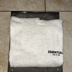 Light Oat Essentials Hoodie