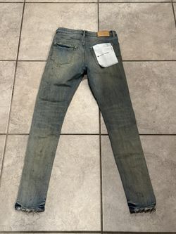 Purple jeans