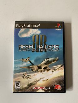 Rebel Raiders Operation NightHawk - PlayStation 2 DVD Game