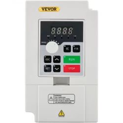 201*Variable Frequency Drive, AC 220V Input 3KW Variable Frequency CNC Drive Inverter Converter, VFD 4HP 1 or 3 Phase Input, 3 Phase Output, CNC Motor