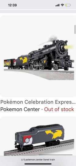 Pokémon Celebration Express Lionel Trains Pokémon Center Exclusive ⭐️⭐️⭐️⭐️⭐️⭐️