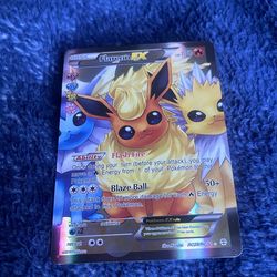 Pokémon Flareon Ex