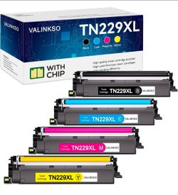 TN229XL Toner Cartridge Replacement for Brother TN229 TN229XL Toner Compatible with Brother MFC-L3780CDW HL-L3280CDW MFC-L3720CDW HL-L3220CDW HL-L3300