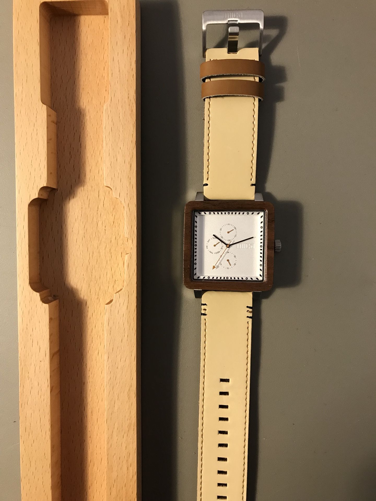 Mica Watch (wood bezel)