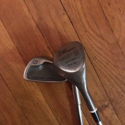 Right Handed Tour Blazer CD Gold Irons 3-9 & Woods 1,3,5