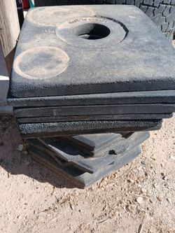 Safety Traffic Cone Rubber Base Weights $5 each