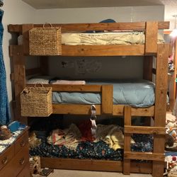 Triple Bunk Bed Frame