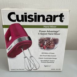 Cuisinart Hand Mixer 5 Speed HM-50M